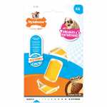 Nylabone Kutsika N&auml;rimism&auml;nguasi Nahkse S&otilde;lmega Veiseliha - &otilde;rn n&auml;rimism&auml;nguasi kutsikatele, veiselihal&otilde;hnaga