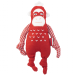 Resploot Cuddlers Sumatra orangutan - pehme m&auml;nguasi koertele, orangutan valmistatud taaskasutatud materjalidest, piiksuga