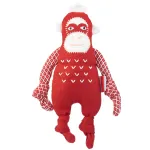Resploot Cuddlers Sumatra orangutan - pehme m&auml;nguasi koertele, orangutan valmistatud taaskasutatud materjalidest, piiksuga