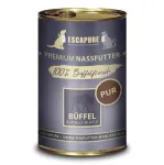 Escapure Buffalo Pure - wet food for dogs and cats, 100% buffalo
