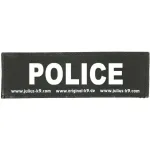 Julius K9 politsei embleem 2tk - embleemid Julius rakmetele, takjakinnitusega