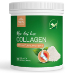 Pokusa RawDietLine Kollageen - kollageen koertele ja kassidele, valmistatud ookeanikaladest, toetab lihaseid, liigeseid, nahka ja k&uuml;&uuml;si.