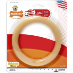 Nylabone Dura Chew Ring Original - vastupidav n&auml;rimisr&otilde;ngas koertele, kanamaitseline