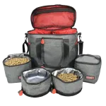 KONG Travel Bag 5in1 - reisikott koertele, koos kausside ja konteineritega