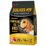 Julius - K9 Vital Essentials Kana ja Riis T&auml;iskasvanud - t&auml;isv&auml;&auml;rtuslik koeratoit, kana riisiga