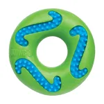 KONG Squeezz Goomz Ring (14 cm) - kummist r&otilde;ngas koertele, millel on igemeid masseerivad v&auml;ljaulatuvad osad