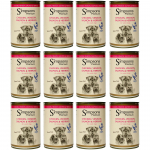 Simpsons Premium kana, hirveliha ja heeringas - m&auml;rg koeratoit kanaga, hirveliha, l&otilde;he, heeringa ja k&ouml;&ouml;giviljadega, teraviljavaba - 12x 400g