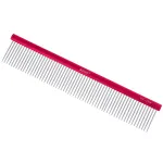 Madan Professional Light Kamm 25cm - professionaalne suur kamm alumiiniumist k&auml;epidemega ja keskmise hambavahega, pikad piid