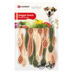 Flamingo Veggie Sn&auml;kid - koerte n&auml;rimiskondid hambaharja kujul