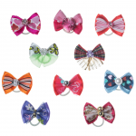 Groom Professional v&auml;rviliste lipsude komplekt 100 tk - Armas lipsud koertele