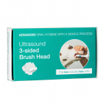 Cleany Teeth 3-k&uuml;lgne harjapea 2tk - Ultraheli hambaharja kolmek&uuml;lgsed pead