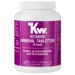 KW Vitamiini / Mineraalide Tabletid 250 tabletti - vitamiini- ja mineraalide komplekt koertele, maksamaitsega