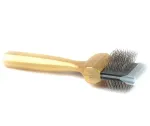 ActiVet Pro Hari Super Soft Coat Grabber - &uuml;lipehme, kahepoolne, paindlik hari pikkadele, siidistele karvadele - v&auml;ike 4,5 cm