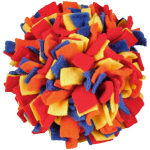 Flamingo fliisist pall - koera m&auml;nguasi, l&otilde;hnapall