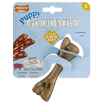 Nylabone Kutsika Gurmee Peekoni Reieluu - kutsikakont intensiivse peekoni l&otilde;hnaga