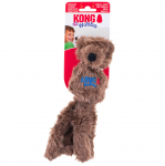 KONG Wubba Friends Bear - pehme kaisukaru koertele, sabadega, palli ja piiksuga