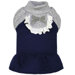 Dobaz koerte kleit, varrukateta, tumesinine