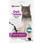 Flamingo Cat Deli Yumm Pasta Tuunikala ja L&otilde;hega - kreemjas pasta maius kassidele tuunikala ja l&otilde;he maitsega
