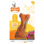 Nylabone Tugev Kumm - kummist kond koertele, veiselihamaitsega tumedas kastmes