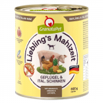 GranataPet Linnuliha ja Itaalia Sink - teraviljavaba m&auml;rgkoeratoit, linnuliha ja Itaalia sink