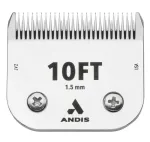 Andis CeramicEdge 10FT - keraamiline tera, kroomitud s&uuml;sinikteras