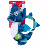 KONG Dragon Knots - pehme draakon koertele, m&auml;nguasi n&ouml;&ouml;riga sees