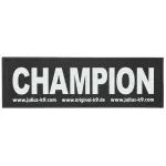 Julius - K9 Championi embleem 2tk - Velcro Julius K9 rakmetele