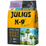 Julius K - 9 Lamb & Herbals Junior & Puppy - teraviljavaba toit kutsikatele, lambaliha &uuml;rtidega