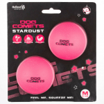 Dog Comets Stardust M (6cm) 2tk - kummipall koertele, ujuv