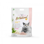 Cat&Rina BeNatural Tofu Litter - taimep&otilde;hine l&otilde;hnastatud kassiliiv, virsiku l&otilde;hnaga, paakuv, biolagunev graanul - 6x 5,5L (14,7kg)