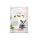 Cat&Rina BeNatural Tofu Litter - taimep&otilde;hine l&otilde;hnastatud kassiliiv, virsiku l&otilde;hnaga, paakuv, biolagunev graanul - 6x 5,5L (14,7kg)