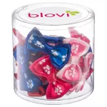 Blovi Bows Paws Double 25tk - v&auml;rvilised, kahekordsed lipsud k&auml;paj&auml;lgedega, elastikuga, koertele
