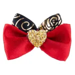Blovi Bow Glamour satiinist lips roosimotiiviga