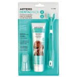 Artero Dental Pack - koerte hammaste puhastamise komplekt, s&otilde;rmehari ja hambapasta