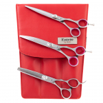 Geib Entree k&auml;&auml;ride komplekt - professionaalne k&auml;&auml;ride ja harvendusk&auml;&auml;ride komplekt (40 hammast) valmistatud Jaapani roostevabast terasest, 3 osa