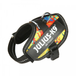 Julius - K9 IDC Powerharness Crazy - kvaliteetne rakmed, koera rakmed, hullumeelne muster
