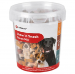 Flamingo Chew'n Snack Mix - treeningmaius koertele, kanaga, veiselihaga ja kalaga