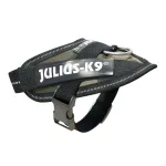 Julius - K9 IDC Powerharness Kamuflaaž - k&otilde;rgekvaliteediline rakmed koertele kamuflaaži/khaki v&auml;rvi