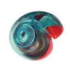 KONG Rewards Shell (11cm) - vaikne maiusm&auml;nguasi koertele, kummist kest, teokarp
