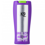 K9 Sterling Silver Shampoo - &scaron;ampoon valge ja h&otilde;bedase karva jaoks, koerte ja kasside karvav&auml;rvi esilet&otilde;stmiseks, kontsentraat 1:10