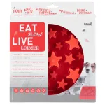 Eat Slow Live Longer Star S - ruutkauss koertele, mis aeglustab s&ouml;&ouml;mist, t&auml;hed
