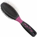 KW Smart kahepoolne hari v&auml;ike - kahepoolne hari metallist piide ja nailonharjastega