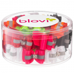 Blovi Bows Reflect 25tk - elegantsed lipsud helkurribade ja rhinestones'idega, elastsel kummil, koertele