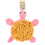 Flamingo nuuskimisvaip kutsikale Kilpkonn (38 cm) - nuuskimismatt kutsikatele ja v&auml;ikestele koertele, kilpkonn piiksuga