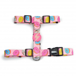 Dashi Donut tagumine rakmed - reguleeritavad kaitserakmed koertele, s&otilde;&otilde;rikumustriga