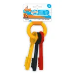 Nylabone kutsika n&auml;rimism&auml;nguasjad - peekonil&otilde;hnaline n&auml;rimism&auml;nguasi kutsikatele, v&otilde;tmete kujuline