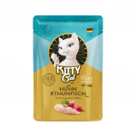 Kitty Cat Filet P&acirc;t&eacute; Kana & Tuunikala - kassidele m&otilde;eldud kotike, kana ja tuunikalaga, filee p&acirc;t&eacute;s