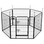 Flamingo Zecta Kennel - koerte ja kutsikate aedik stabiilse raamiga, 6 paneeli
