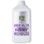 K9 Sterling Silver Conditioner - valge ja h&otilde;bedase karva palsam, v&auml;rvi elustav, kontsentraat 1:40 - 2.7L