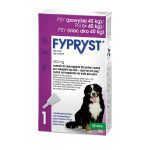 Fypryst Fipronil 402mg - tilgad kirpude ja puukide vastu koertele &uuml;lekaalulisuse korral